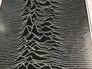Original 1979 Joy Division Record Shop Promo Poster for the Unknown Pleasures LP