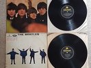 THE BEATLES-HELP  & BEATLES FOR SALE-ORIGINAL UK MONO 1st PRESS-MONO-MEDIUM COND