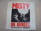 Misty in Roots Live at the Counter Eurovision 79 VINYL LP