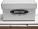 1 BCW 45 RPM 7 Inch Record Cardboard Storage Box Juke Holds 150 Discs