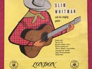 Slim Whitman and his Singing Guitar RARE 1955 uk 1st pr 10 inch LP H-APB.1015