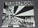 SUBHUMANS - RELIGIOUS WARS EP Vinyl 7