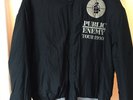 PUBLIC ENEMY VINTAGE TOUR JACKET 1990 SUPREME PROPHETS OF RAGE OBEY NWA STARTER