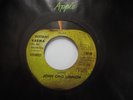The Beatles John Lennon Apple PROMO 45 INSTANT KARMA 1 sided 