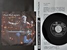 PAUL McCARTNEY 90 SINGLE MADE IN PORTUGAL 45 PS 7 BIRTHDAY W/ PRESS RELEASE EMI