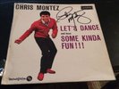 Chris Montez Lp Signed Rare Vg Cond   50s Rock