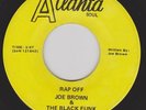 Atlanta soul JOE BROWN &THE BLACK FUNK Rap off / We can work it out