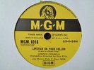 CONNIE FRANCIS - Lipstick On Your Collar / Frankie 78 rpm disc (A++)