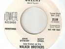 THE WALKER BROTHERS Greens TOWER PROMO OBSCURE  NORTHERN SOUL 45