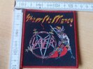 RARE WOVEN SLAYER SHOW NO MERCY PATCH Metallica Megadeth Anthrax Kreator Tankard