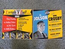Bing Crosby and Friends: 2 LPs 10 Inch - 33 1/3 Vinyl Records - DL 7019, DL 5316