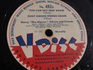 V-Disc 78rpm Extra Play 12-inch V-Disc #492 Novelty - Harry The Hipster Gibson