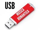 USB con lo mejor de la MUSICA ROMANTICA Canciones pop latina en Espanol