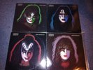 Kiss - peter/gene/paul/ace solo 4x lps 1978 usa issue