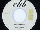 R&B Blues 45 RIFF RUFFIN Combination EBB VG+ promo HEAR