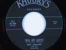Doo Wop 45 PHIL PHILLIPS Sea Of Love KHOURY'S HEAR