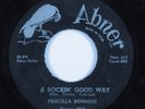 Doo Wop Rocker/Popcorn 45 PRISCILLA BOWMAN A Rockin' Good Way ABNER HEAR