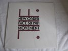 NEW ORDER 33 RPM 12