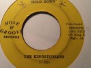KINGSTONIANS / BARRY YORK - hold down b/w who will she be - MOVE & GROOVE 45
