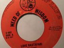 RAS TONEY - love rastafari - WEED OF WISDOM 45 RARE ROOTS