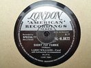 LARRY WILLIAMS - Short Fat Fannie / High School Dance 78 rpm disc (A+)