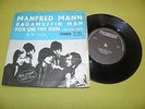 Manfred Mann Ragamuffin Man 1969 3xTrk EP Israel Made Only Hebrew PS Misprinted