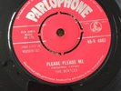 THE BEATLES ORIGINAL 1963 UK 45 PLEASE PLEASE ME  RED LABEL  PARLOPHONE LABEL