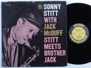 SONNY STITT/JACK MCDUFF Stitt Meets Brother Jack PRESTIGE LP mono