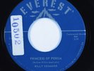 Rockabilly Exotica Tittyshaker 45 BILLY GRAMMER Princess Of... EVEREST VG+ HEAR