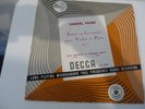 GABRIEL FAURE VIOLIN SONATA 25CM LOLA BOBESCO JACQUES GENTY DECCA LX 3057. 10