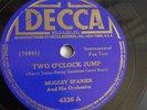 Muggsy Spanier - 78rpm single 10-inch – Decca #4336 Two O’Clock Jump