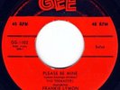 Frankie Lymon & The Teenagers Why Do Fools Fall In Love / Please Be Mine Gee
