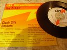 CLASH   CLASH CITY ROCKERS   1978   GERMAN     BLITZIN PROMO    VERY RARE  PUNK