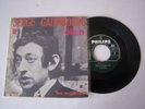 SP 2 TITRES VINYLE 45 T , SERGE GAINSBOURG , ELISA , LES SUCETTES . VG - / VG +