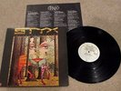 ROCK STYX THE GRAND ILLUSION LP RECORD WITH POSTER EXCELLENT*