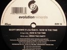 SCOTT BROWN v DJ RAB S - NOW IS THE TIME 12