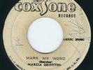 Marcia Griffiths - Mark My Word / Dub - Coxsone 7