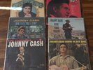 Johnny Cash LP 6LP Record Lot