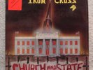 Iron Cross - Church And State, 1987 shrink wrap M-/EX rare private press Lp.