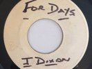 JEFF DIXON - TICKLE ME FOR DAYS - COXSONE PRE ( VERY RARE ROCKSTEADY 7 )