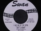 JOEY & DANNY: I Got Rid Of The Rats / The Underwater Surfers 45 (dj) Oldies