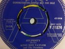 King size taylor Stupidity Decca Demo northern soul. MOD R&B