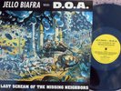 Jello Biafra with D.O.A. ORIG UK LP Last scream of the missing EX Hardcore Punk