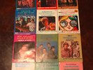 Vintage Philco Hip Pocket Records Set of 12 The Doors, Sonny & Cher, Tommy James