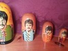 The Beatles Sgt Pepper Matryoshka Russian Dolls Hand Painted