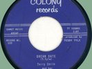 TERRY CORIN & BOY FRIENDS Dream Date / Sick  Sick  Sick  45rpm Colony 1960
