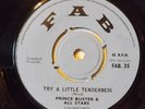 Rare PRINCE BUSTER & ALL STARS Try A Little Tenderness  UK 45  7