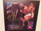 George Michael *AUTOGRAPHED* Faith Vinyl FRAMED w/MTV CREW PASS & C.O.A