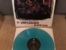 NIRVANA - MTV UNPLUGGED IN NEW YORK -Lp UNPLAYED BLUE COLOR Vinyl Rare