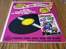 1966 RARE GOLDEN RECORD THE ADVENGERS MARVEL AGE COMIC SPECTACULARS LP EX/EX+